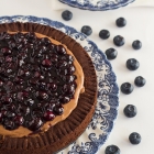 Chocolate Blueberry Pie