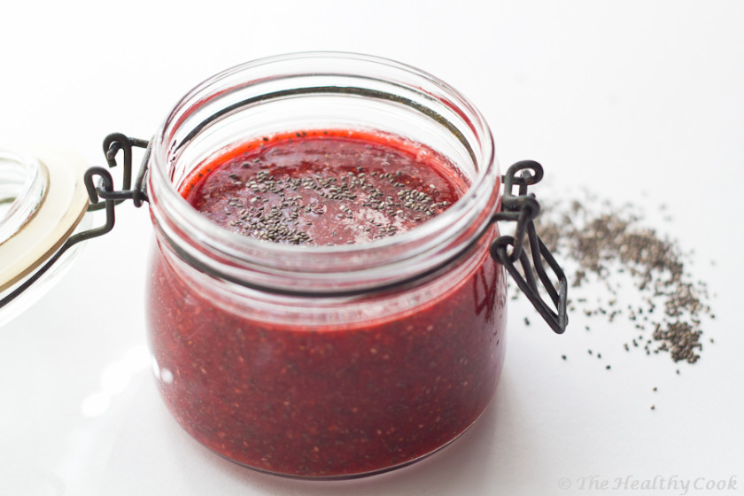Μαρμελάδα φράουλα με λίγες θερμίδες χωρίς βράσιμο, έτοιμη σε 5 λεπτά - Low calorie strawberry jam, ready in 5 minutes!