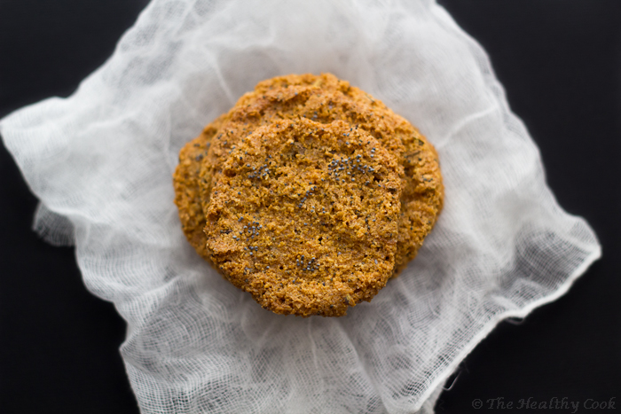 Turmeric spiced cookies - Μπισκότα με κουρκουμά και άλλα μπαχαρικά