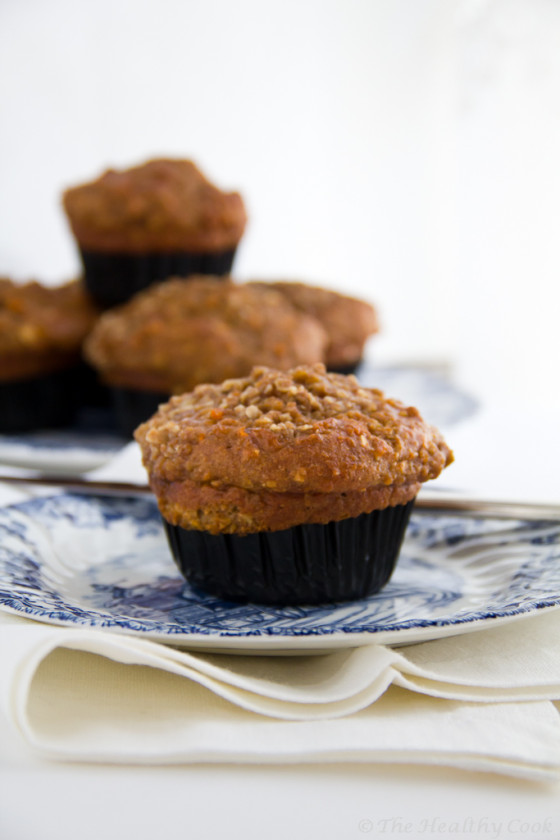 Carrot Oatmeal Muffins in 2 versions – Muffins Καρότου με Βρώμη σε 2 εκδοχές