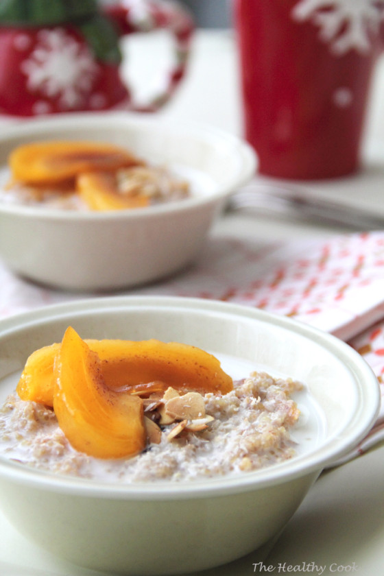 Persimmon Quinoa Breakfast – Πρωινό με Λωτό και Κινόα