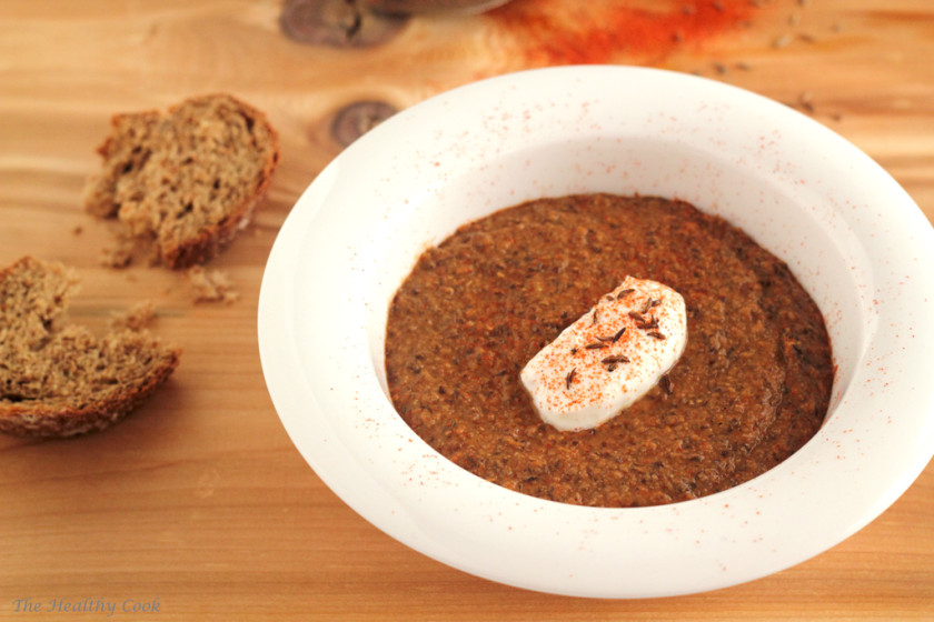 Spicy Black Lentils Soup (Daal Makkhani) – Πικάντικη Σούπα με Μαύρες Φακές