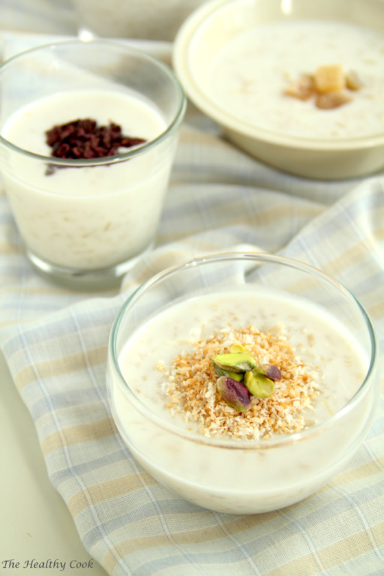 Coconut and Brown Rice Pudding – Ρυζόγαλο με Γάλα Καρύδας και Καστανό Ρύζι