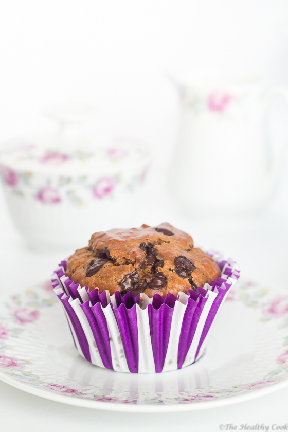 Sugarless Chocolate Muffins – Μάφινς Σοκολάτας χωρίς Ζάχαρη