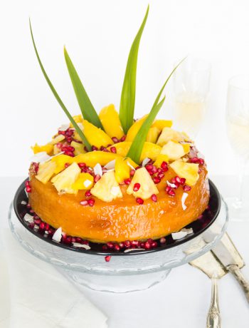 Tropical Fruit Cake – Τροπικό κέικ με φρούτα