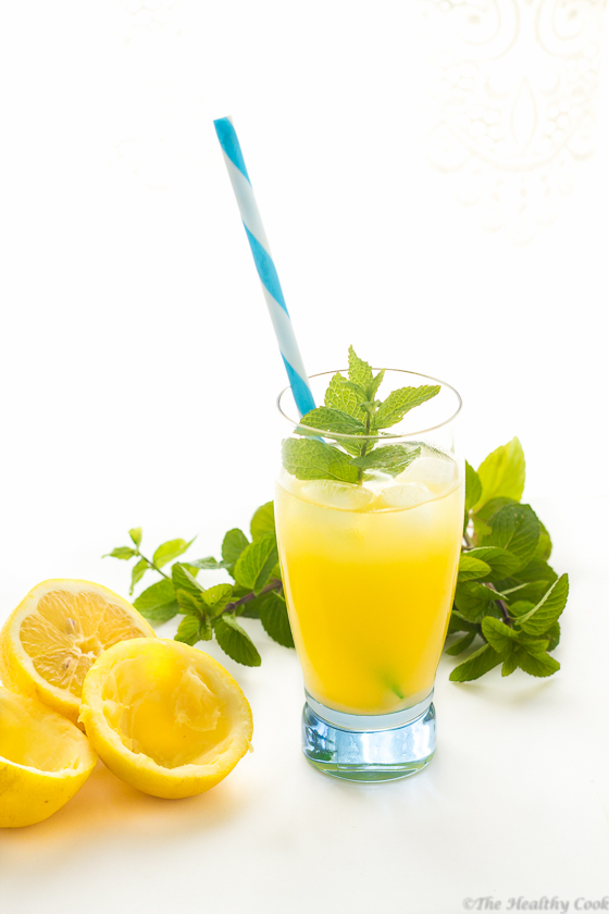 Mint Syrup Lemonade – Λεμονάδα με Σιρόπι Μέντας