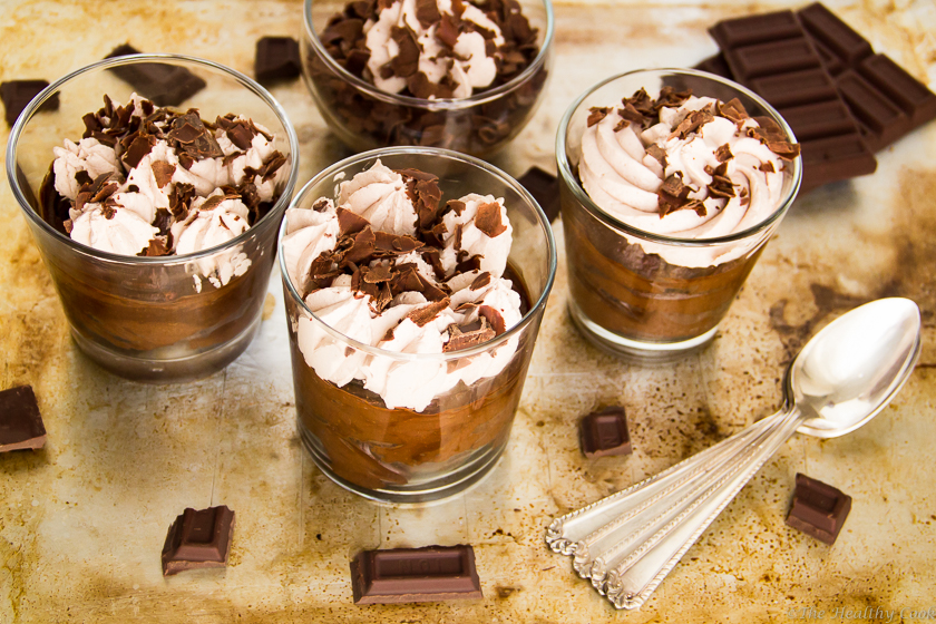 Healthy-Chocolate-Mousse - Υγιεινή-Μους-Σοκολάτας
