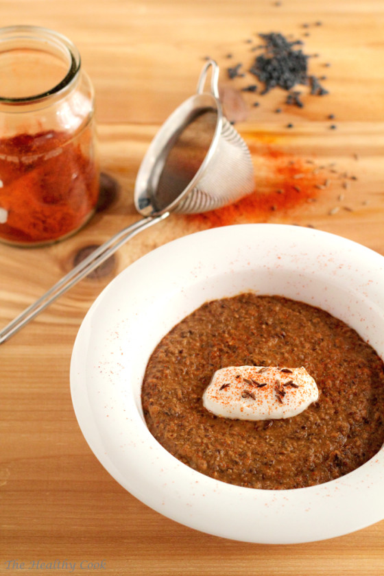 Spicy Black Lentils Soup (Daal Makkhani) – Πικάντικη Σούπα με Μαύρες Φακές