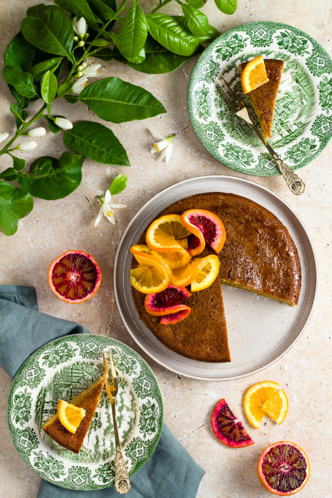 Κέικ Πορτοκαλιού με Αλεύρι από Κεχρί (GF) - Orange Millet Cake (GF)